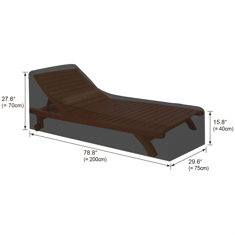 Waterproof chaise best sale lounge covers