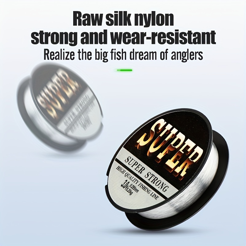 Durable Reliable Super Strong Nylon Fishing Line No.1 8 - Temu New
