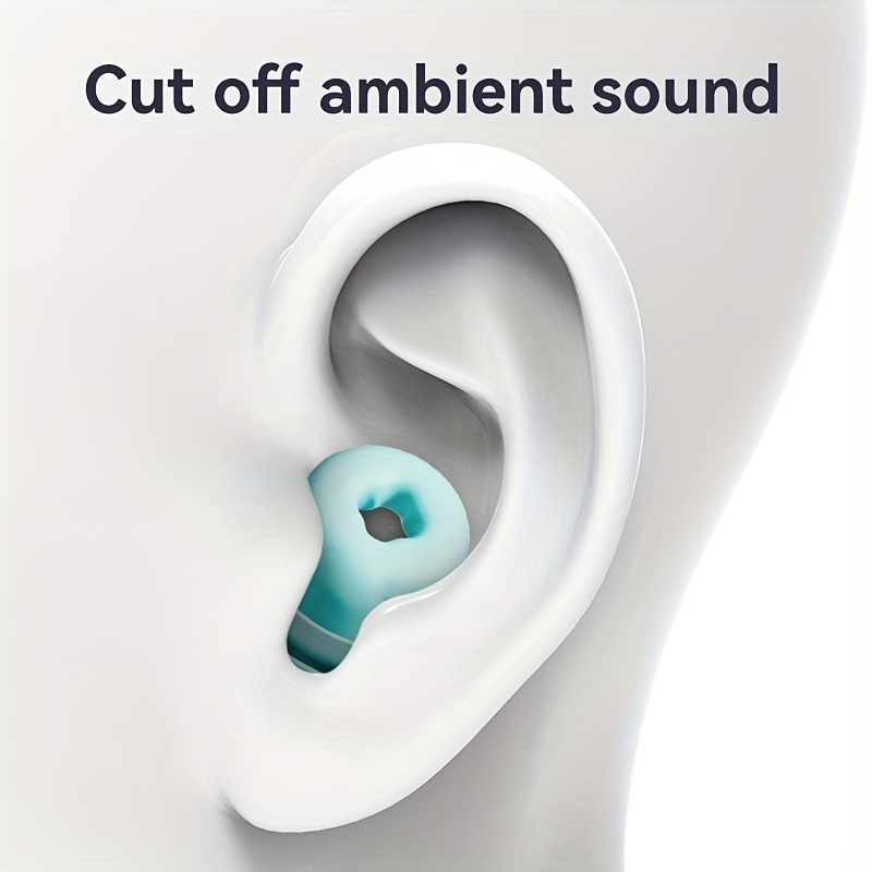 Reducción de ruido Tapones para los oídos de silicona Orejeras