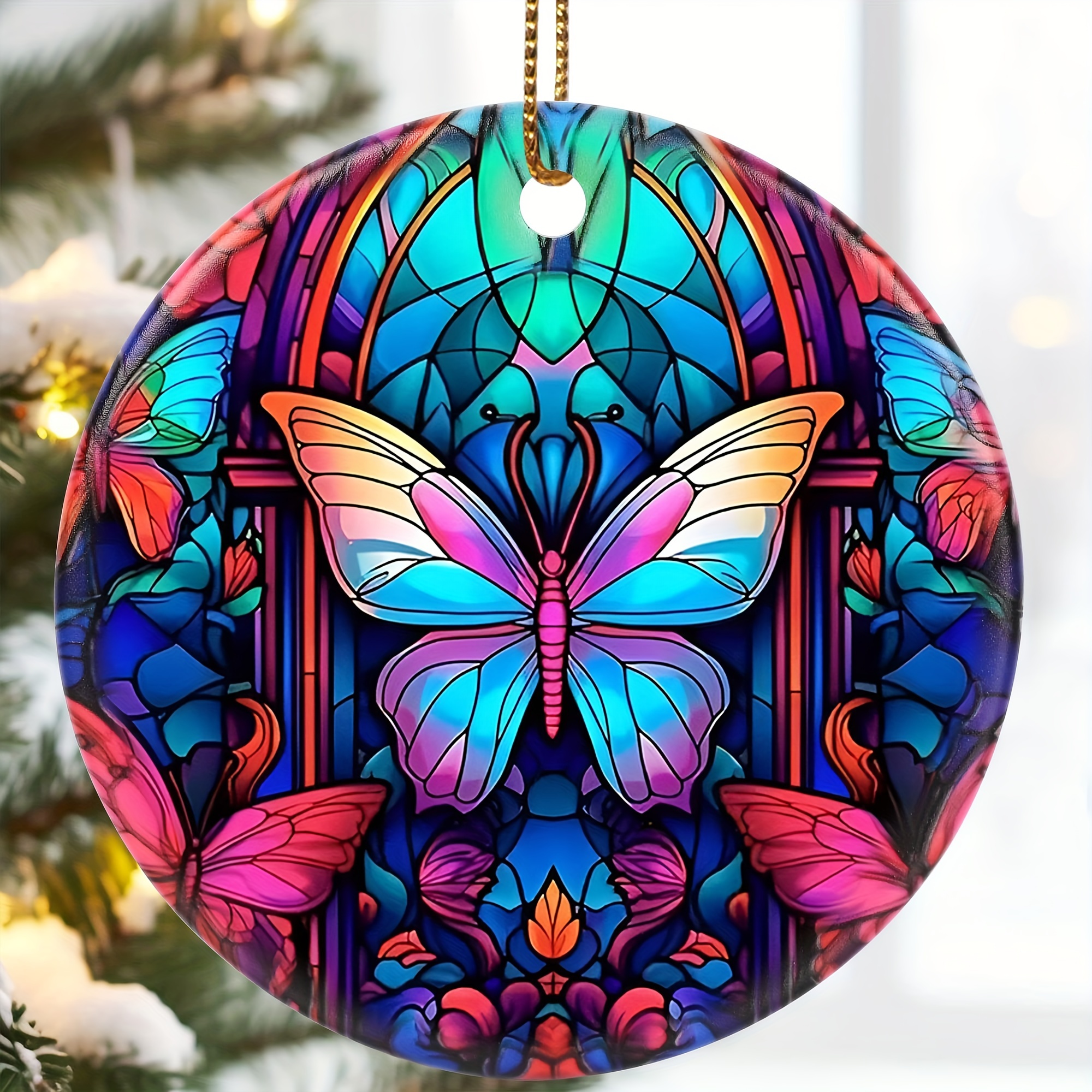 Decorazione Per Natale A Farfalla - Spedizione Gratuita Per I Nuovi Utenti  - Temu Italy