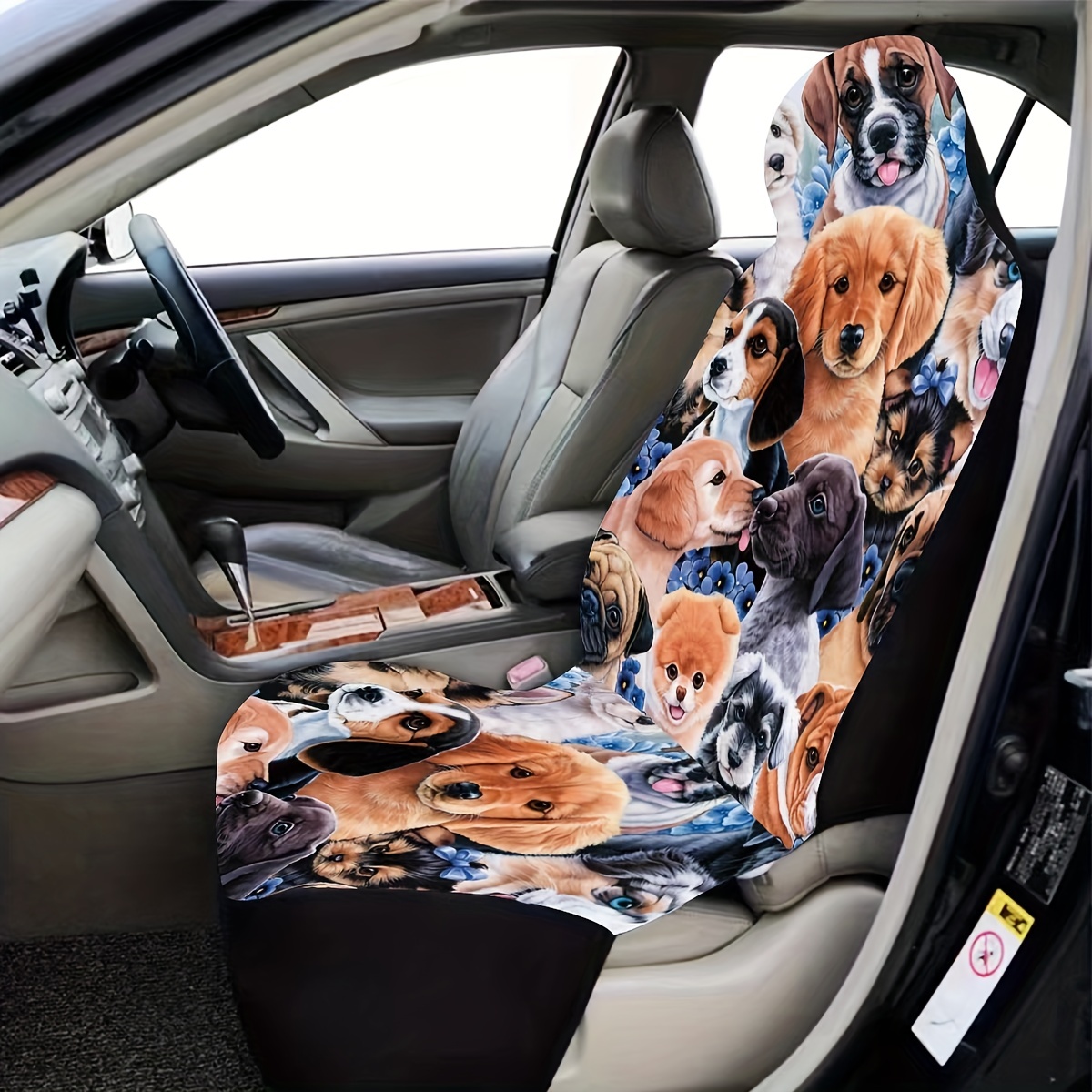 Anime Muster Auto Universal Sitzbezug Front Row Zweisitzer Mit