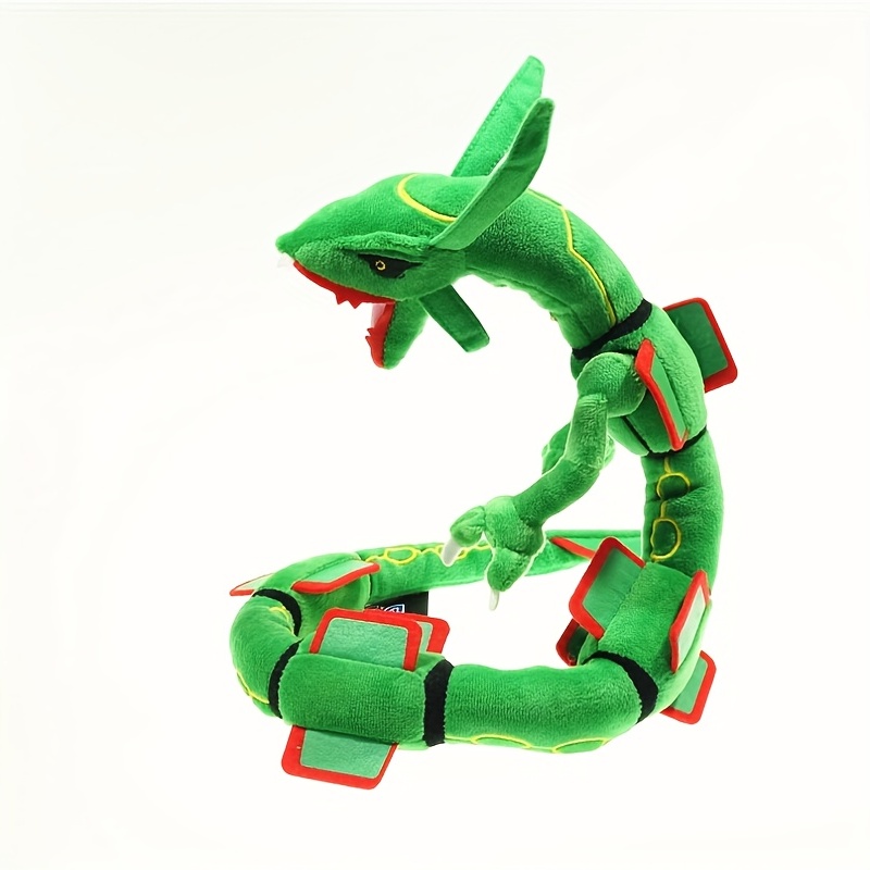 80cm High Quality Cute Rayquaza Plush Toy Shiny Pokemon Black