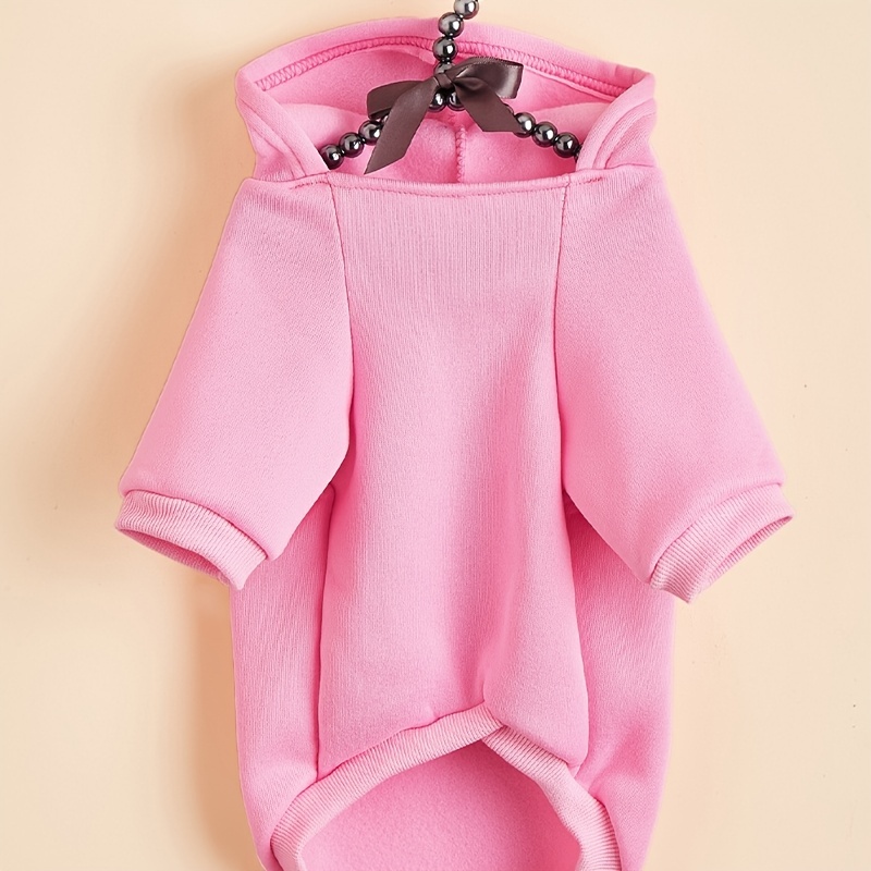 Dog Hooded Sweatshirt for Cold Weather