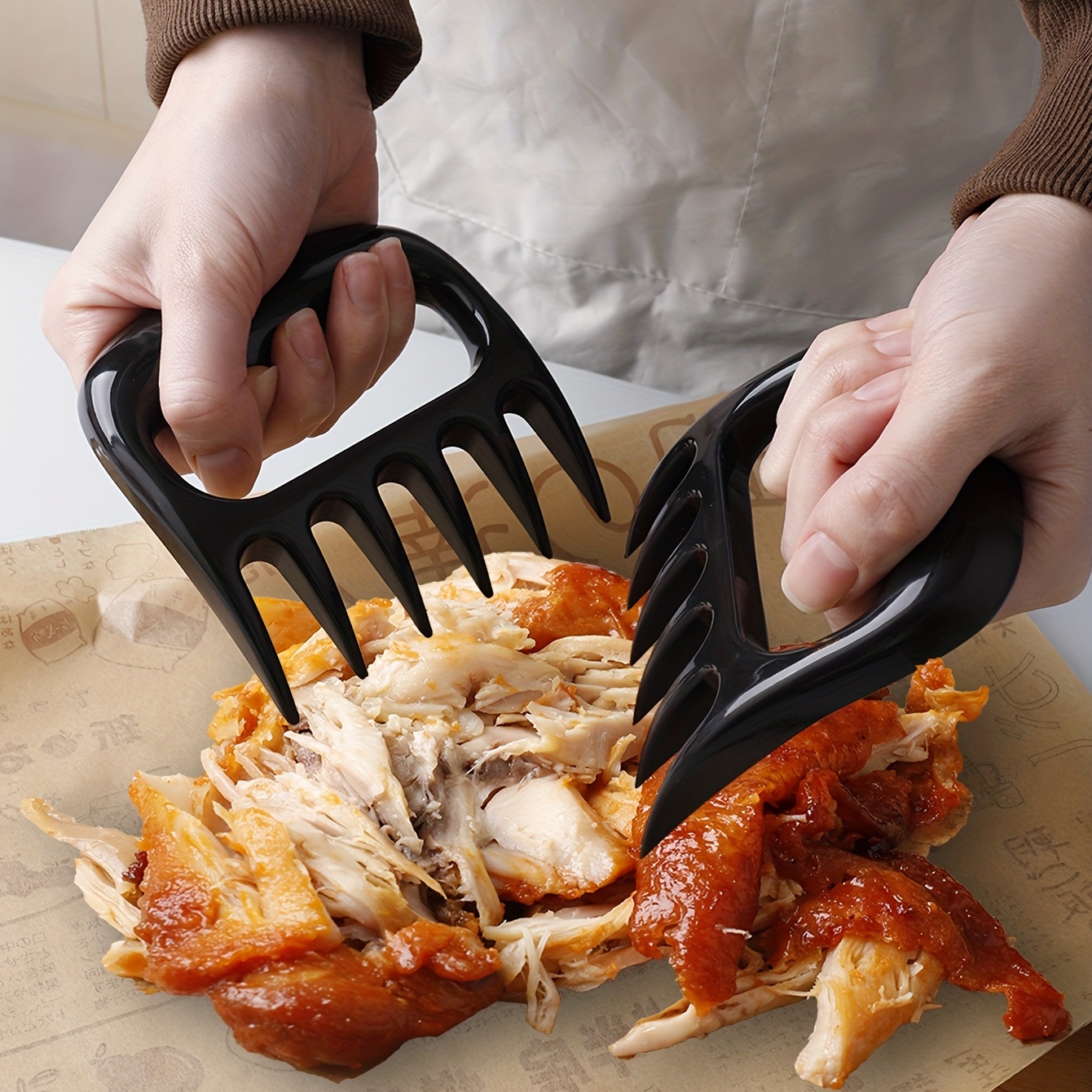 Original Shredder Barbecue Claws, Easily Lift, Handle, Shred, And Cut Meats  Ultra-sharp Blades And Heat Resistant, Grilling & Barbecue Utensils - Temu