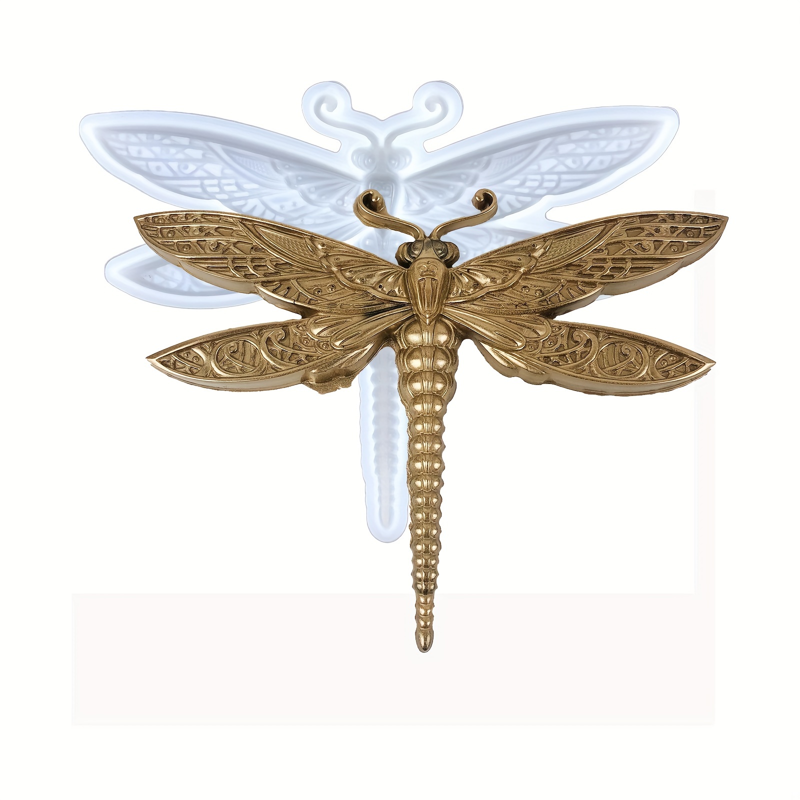 Dragonfly Butterfly Chocolate Mold 3d Flying Insects - Temu