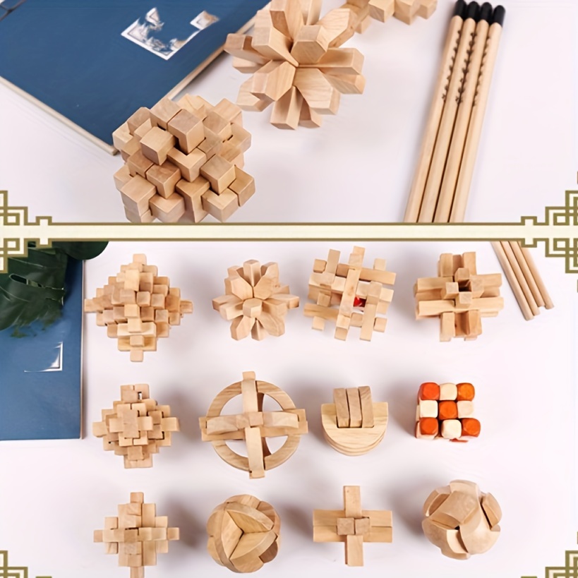 Decompression Impossible Puzzle Wooden Toys Board Games Toy for