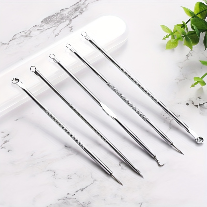 Stainless Steel Blackhead Remover Comedone Pimple Extractor - Temu