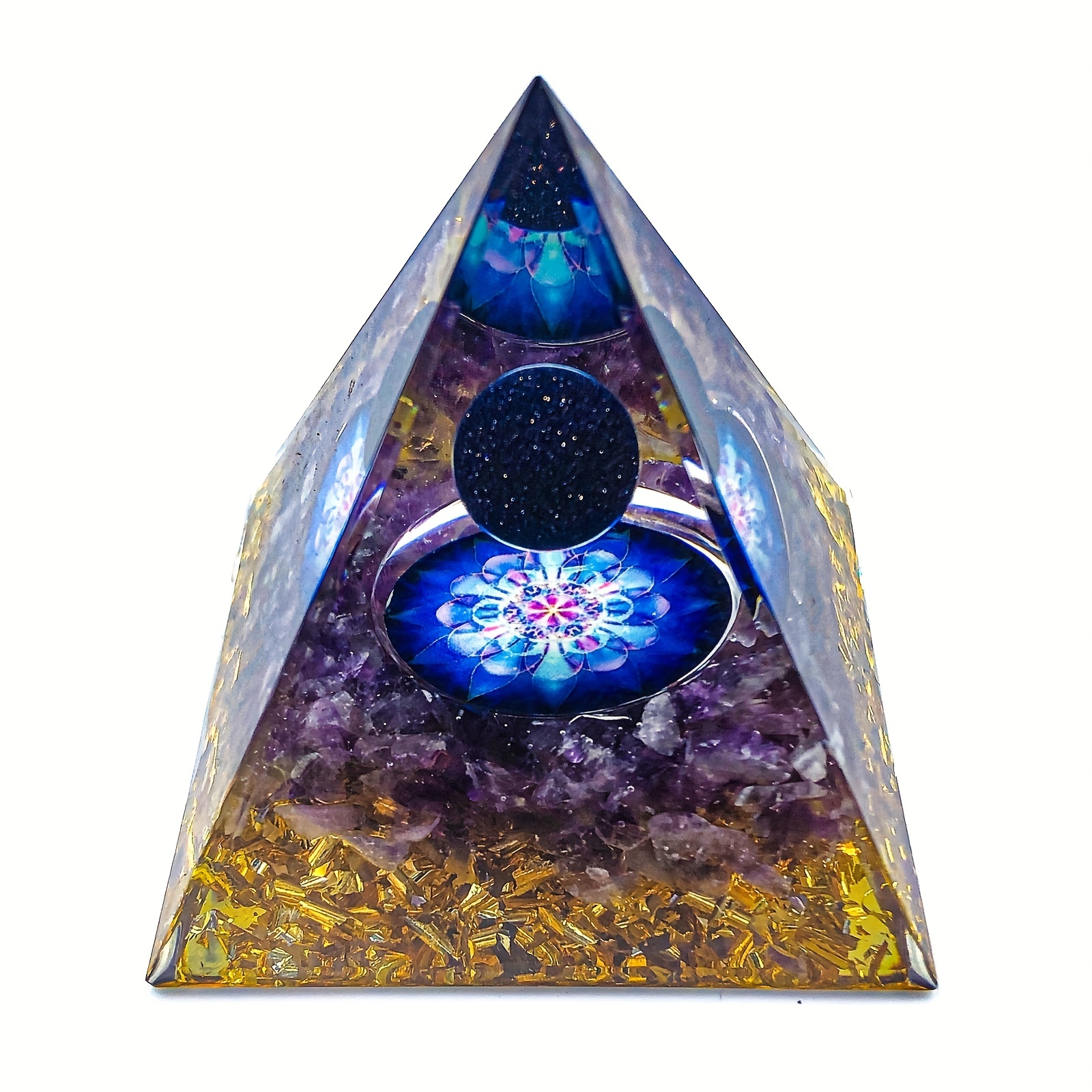 Orgone Pyramid Energy Transmitter Crystal Guardian Energy Generator