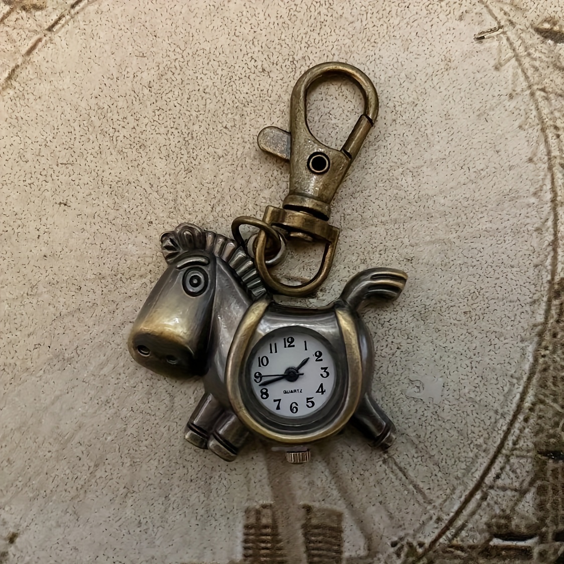 Orologio Da Taschino Vintage A Forma Di Coccinella - Con Catena | Regalo Carino Per Bambine - Foto 5