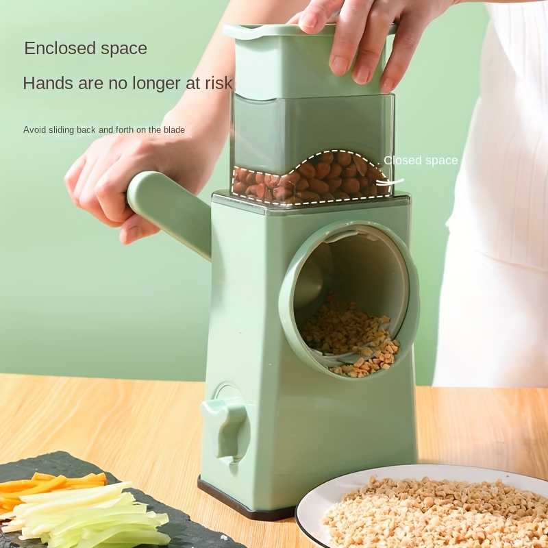 3in1 Cheese Grater With Handle Household Cheese Grater - Temu