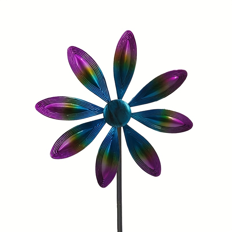 

Beautiful Colorful Windmill - Perfect For Lawns, Gardens, Balconies, Terraces & Memorials!