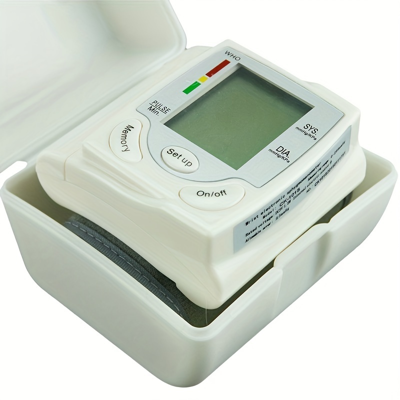 Wrist Electronic Blood Pressure Monitor Ck w358 (lithium - Temu