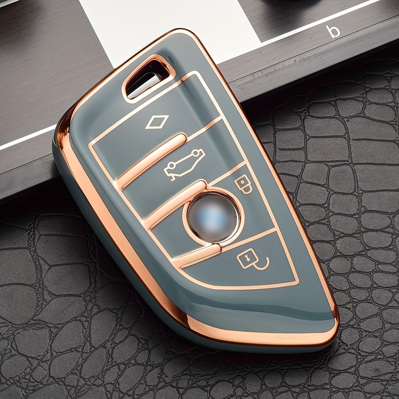 2 In 1 Car Key Case Compatible With BMW