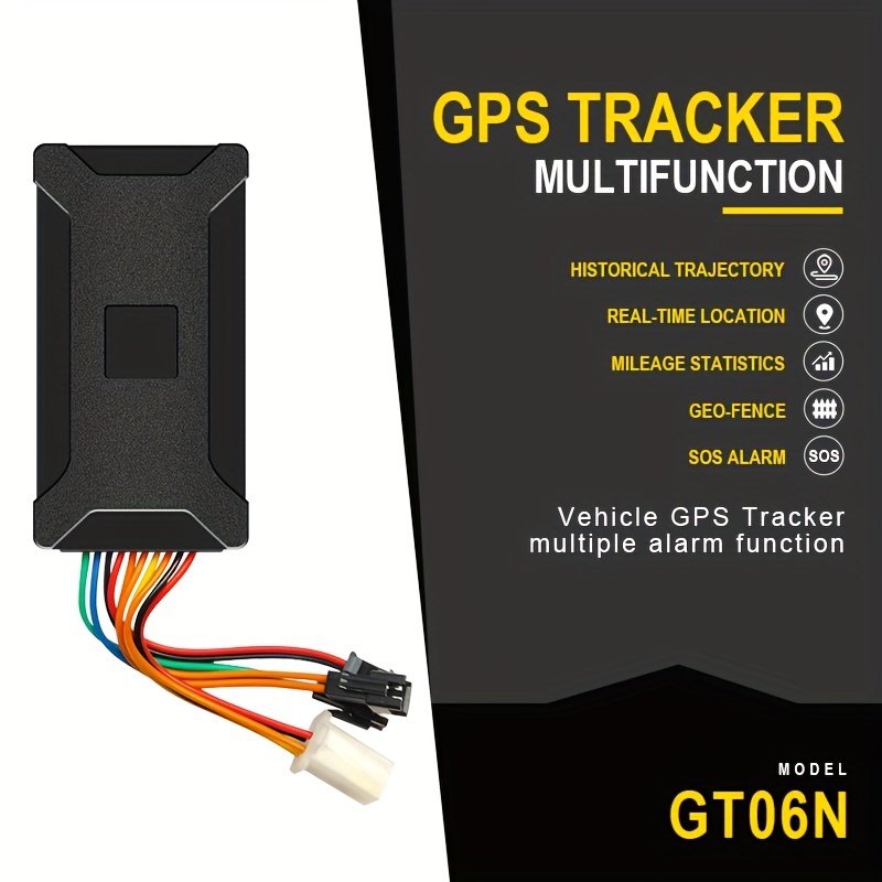  Localizador GPS para coche, Mini Localizador GPS RF-V8S 4  Niveles de Sensibilidad Dispositivo de Seguimiento GPS GSM Posicionamiento  Global Adaptable Red Global : Electrónica