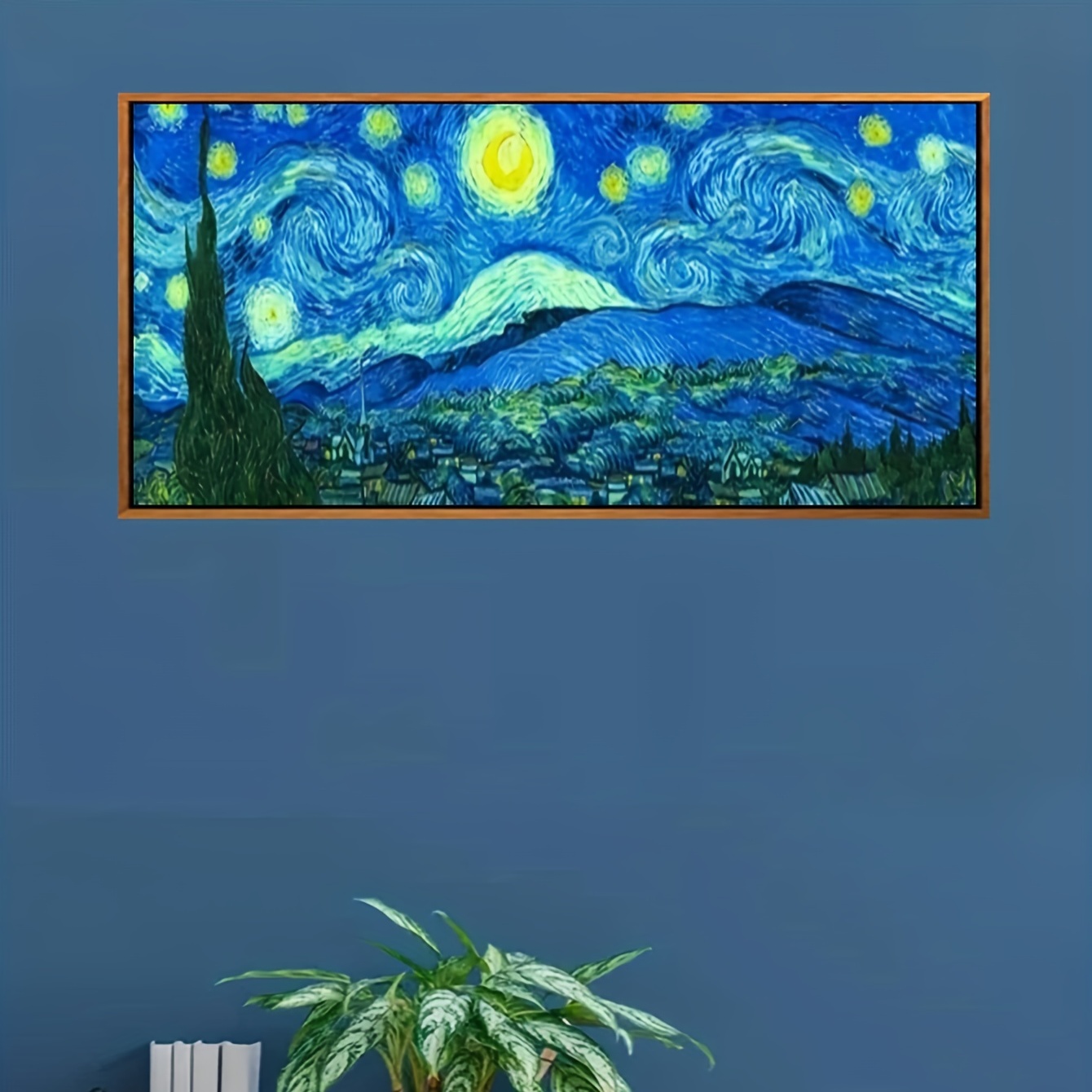 Diy 5d Diamond Painting Kit Van Gogh Starry Sky Pattern Wall - Temu