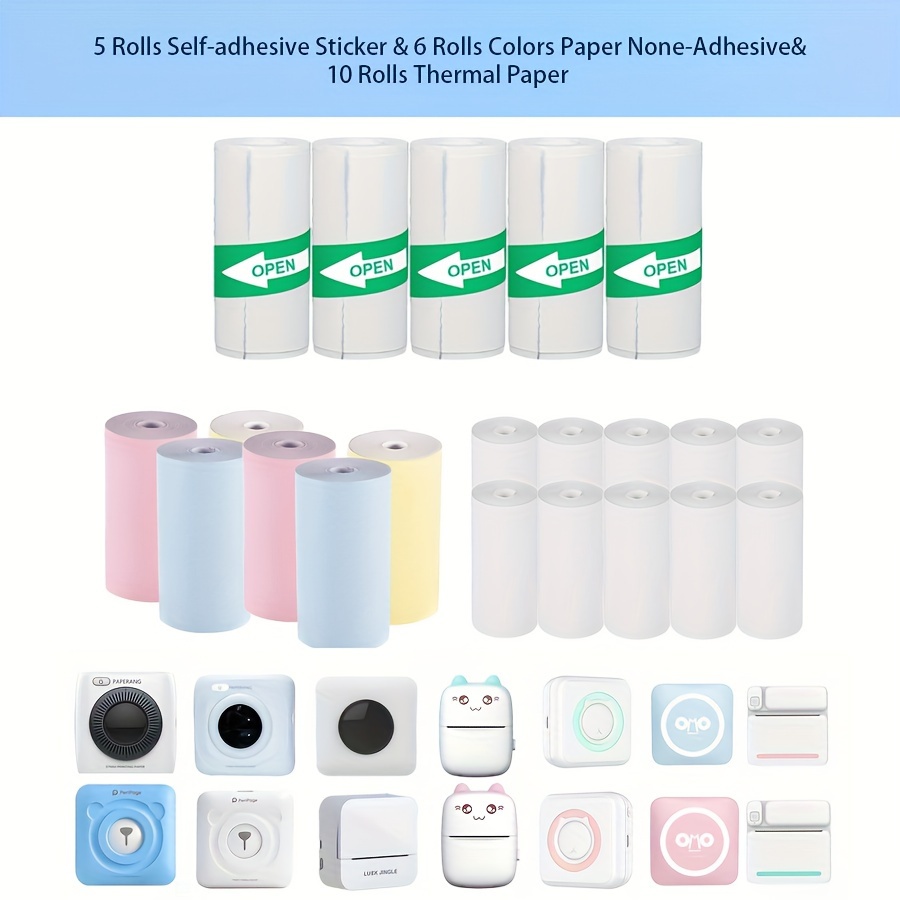 Adhesive Colored Paper - Temu
