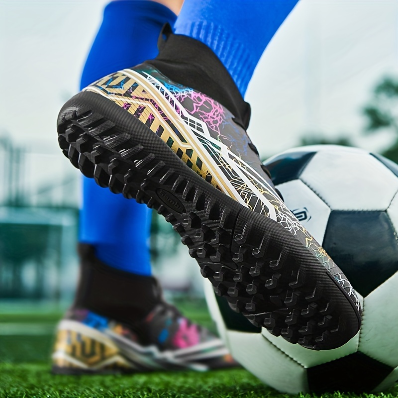 Zapatillas Multitacos NiñO Futbol,Zapatos De FúTbol Hombre,Aire Libre Botas  De FúTbol,FáCil De Ponerse Y Quitarse,Ligero Y Duradero,Adecuado para