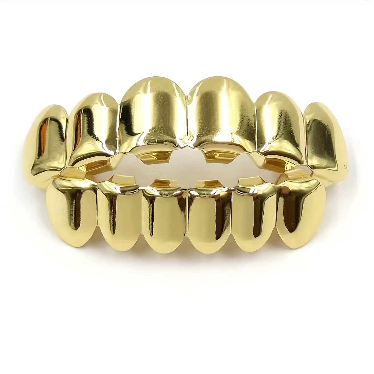 1 Pièce/2 Pièces Punk Hip Hop Zircone Cubique Dents Grillz - Temu