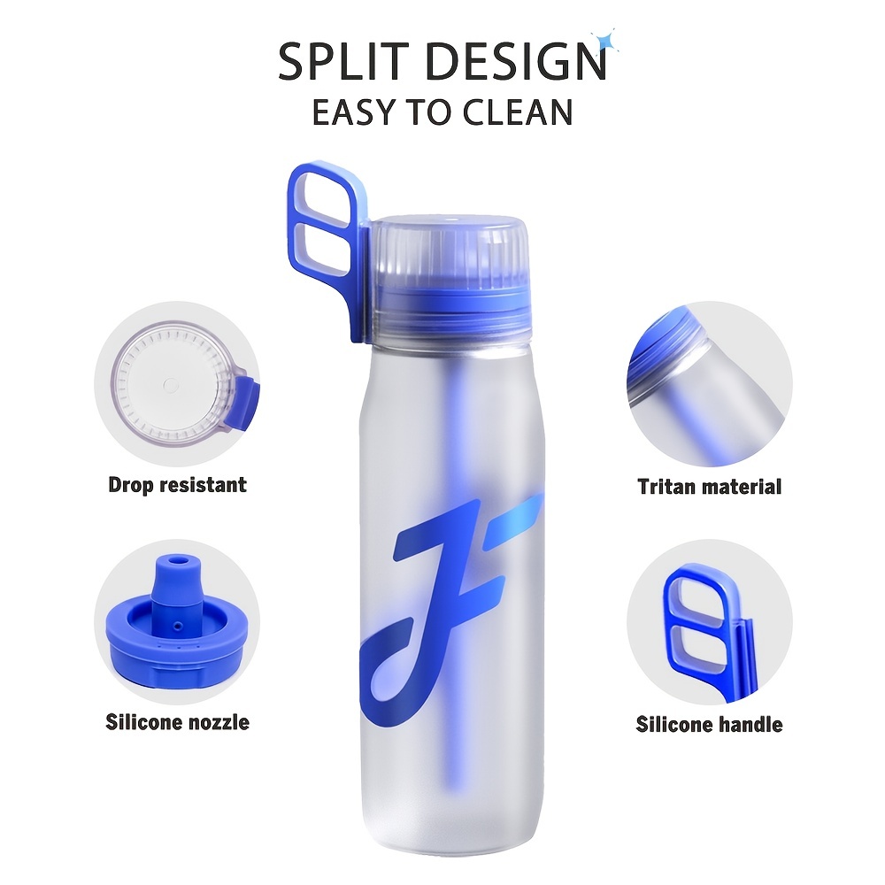 650ml Water Bottle For Kids School Outdoor Sport Leak Proof Seal Bottles  Plastic Drinkware Heat Resistant