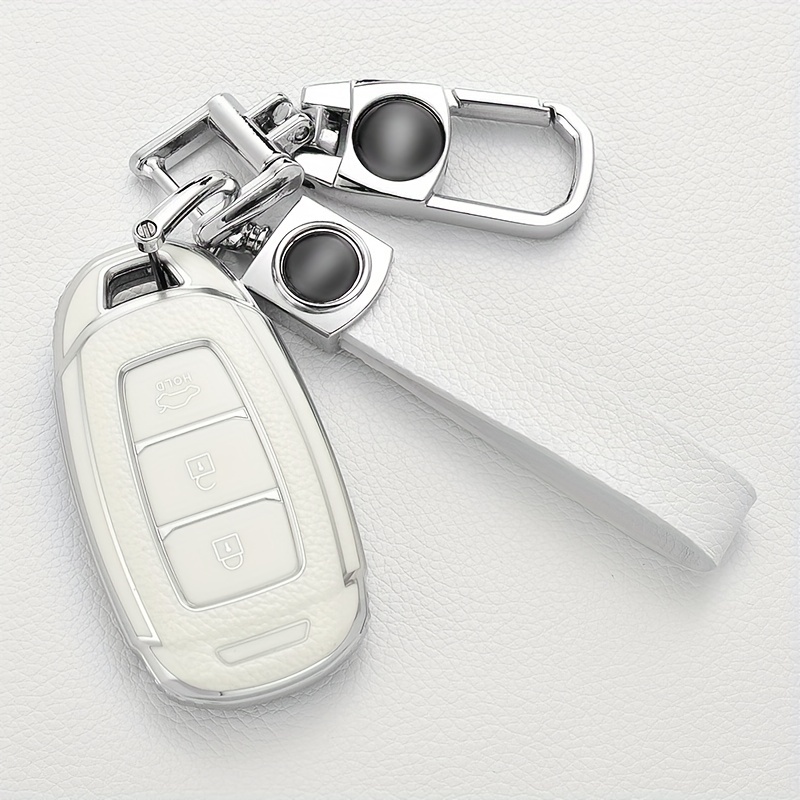 Car Key Case Cover Shell Creta I20 I30 Ix35 Ix25 - Temu