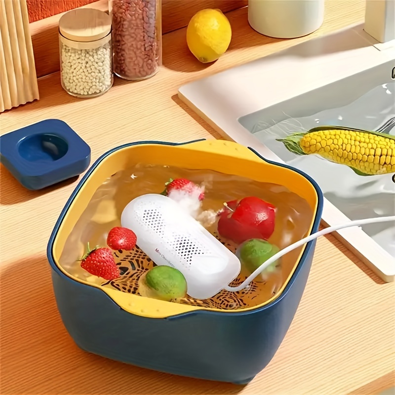 Wireless Portable Fruit Vegetable Washer: Disinfect Clean - Temu