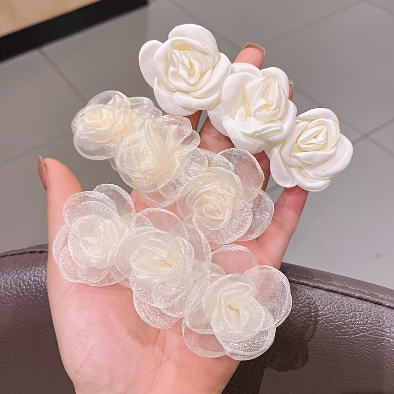 Silk Flower Pins - Temu
