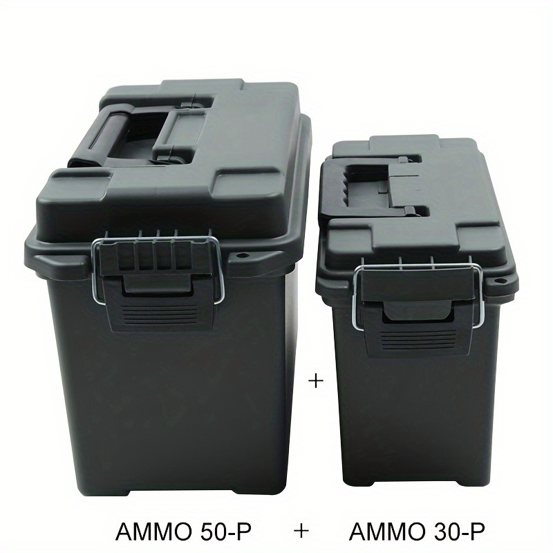 Ammo 30n Hardware Tool Boxes Plastic Tool Box With Portable - Temu