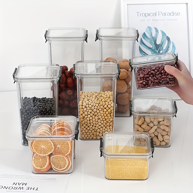 Container Set Food Storage Containers With Lids Airtight - Temu