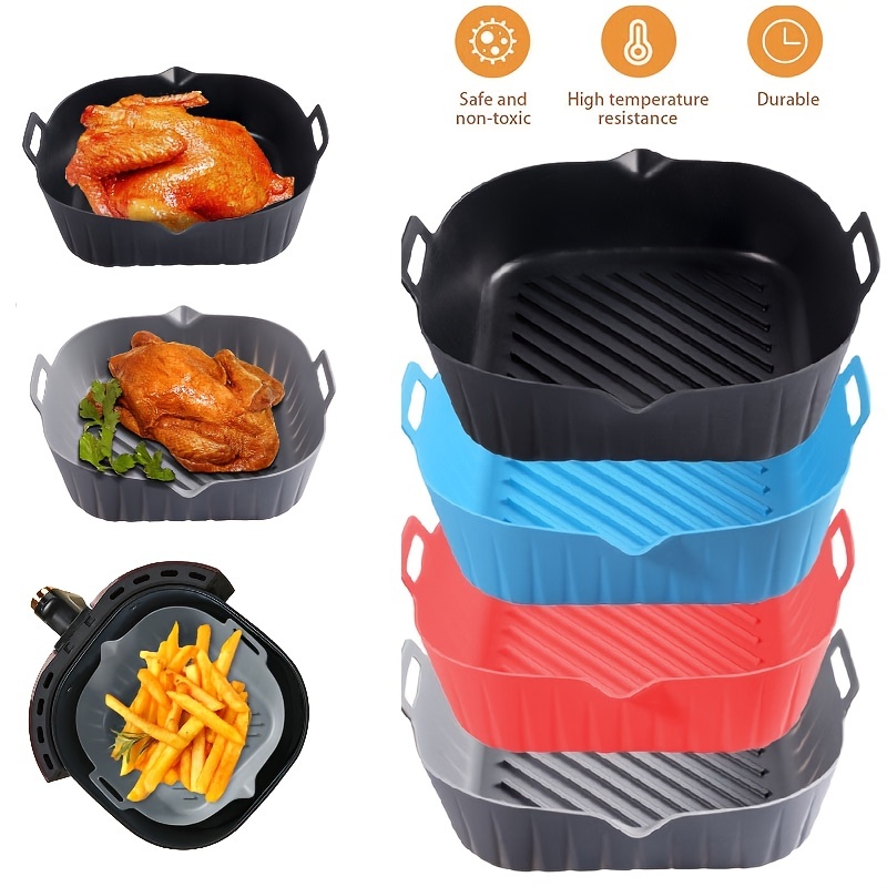 Silicone Liner For Air Fryer Reusable And Made Of Silicone - Temu