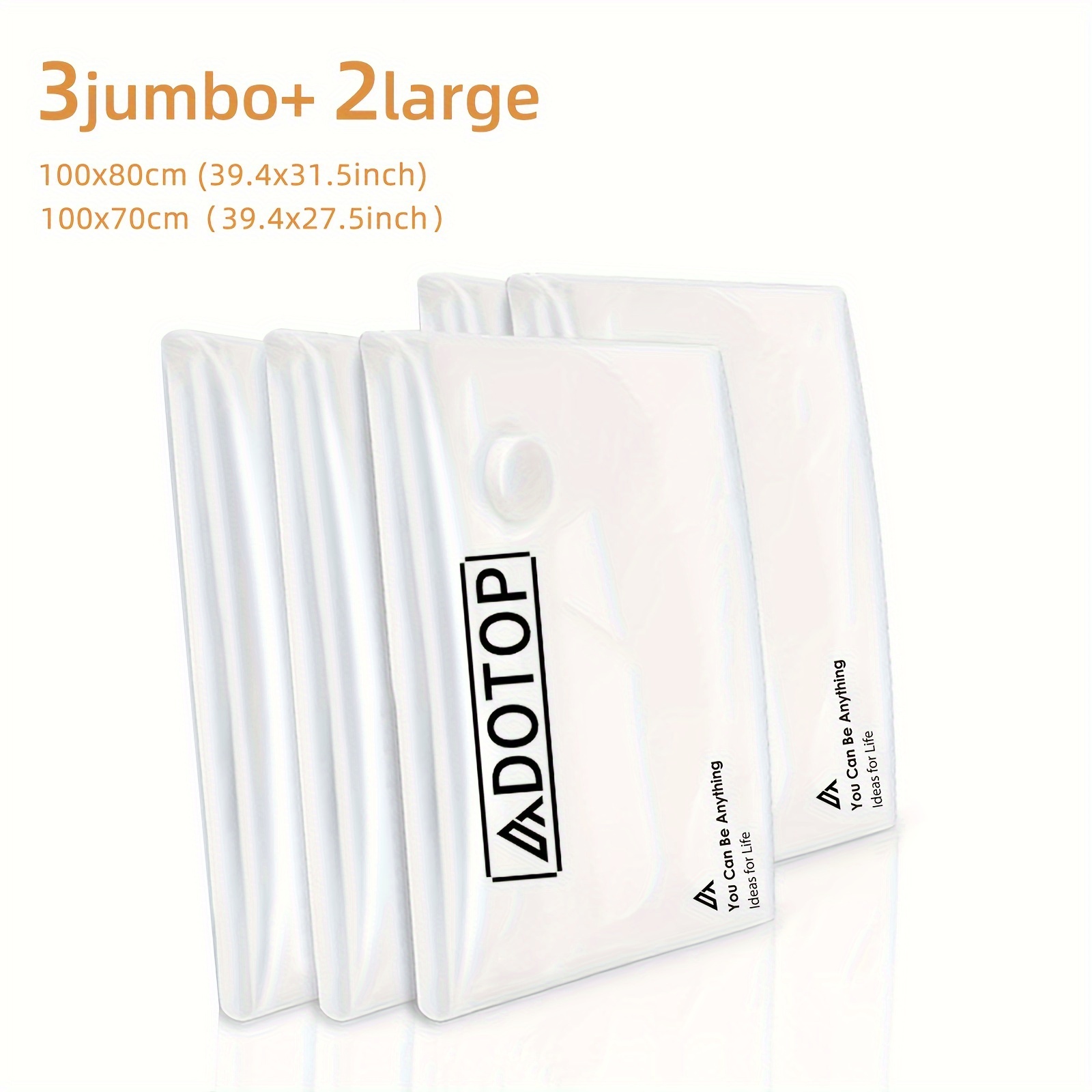 Vacuum Compression Storage Bags Plastic Sealed Storage - Temu