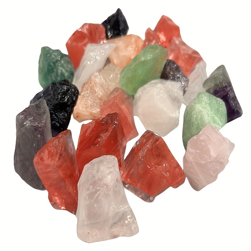 12pcs Crystals Gemstone Small Crystals Bulk, Real Crystals For Witchcraft  Supplies, Chakra Healing Stone, Crystal Chips For Spell Jars, Healing Stones