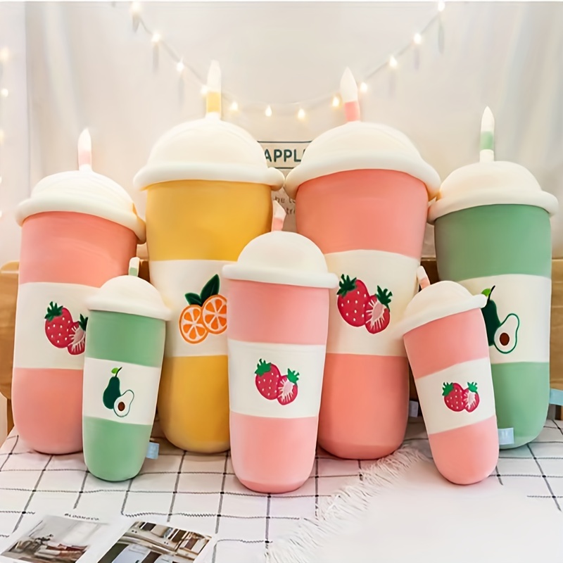 320ml Korean Letter Glass Cup Bubble Tea Iced Coffee Milk Beer