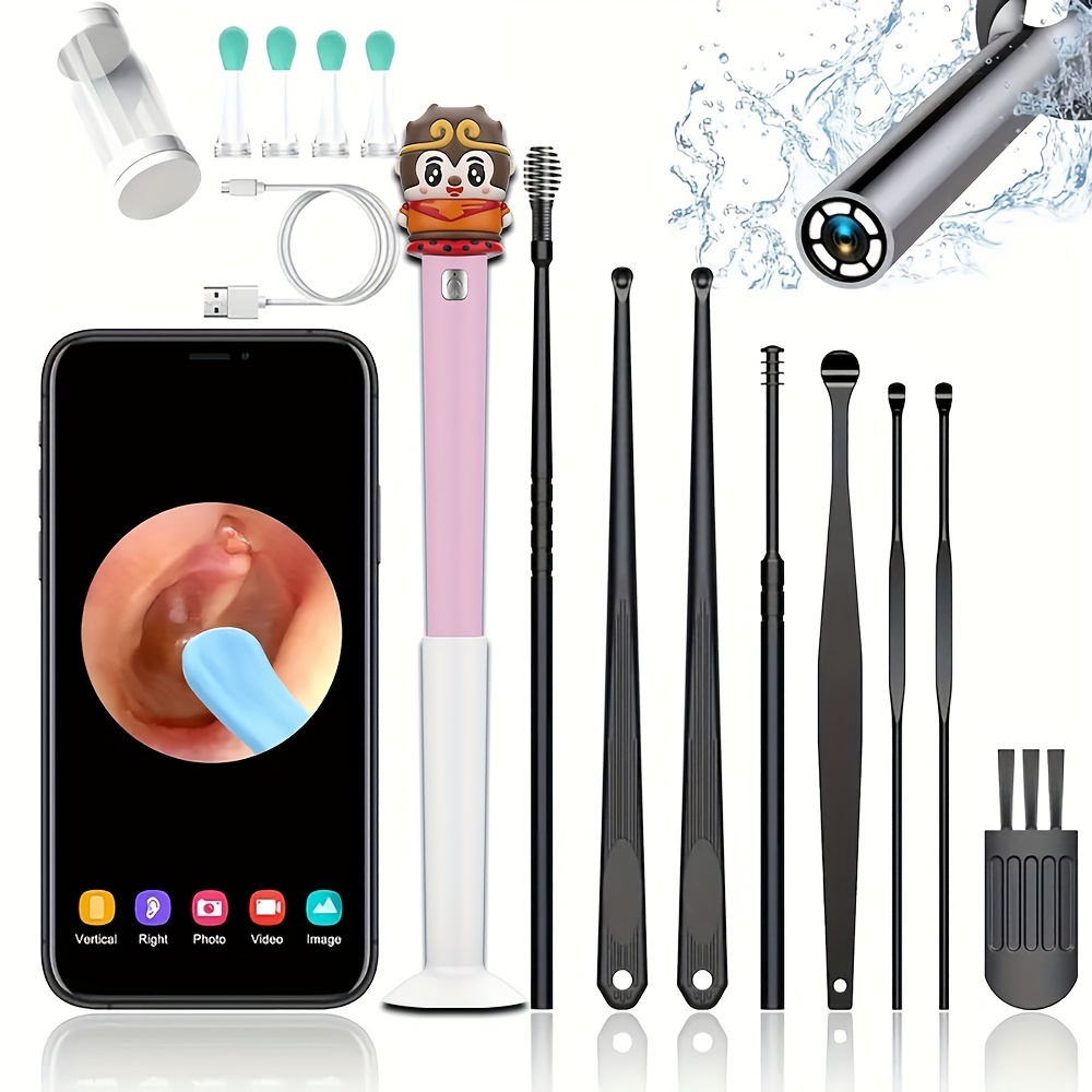 Ear Wax Removal With 6 Ear Scoop And Ear Pick Tools Ear - Temu