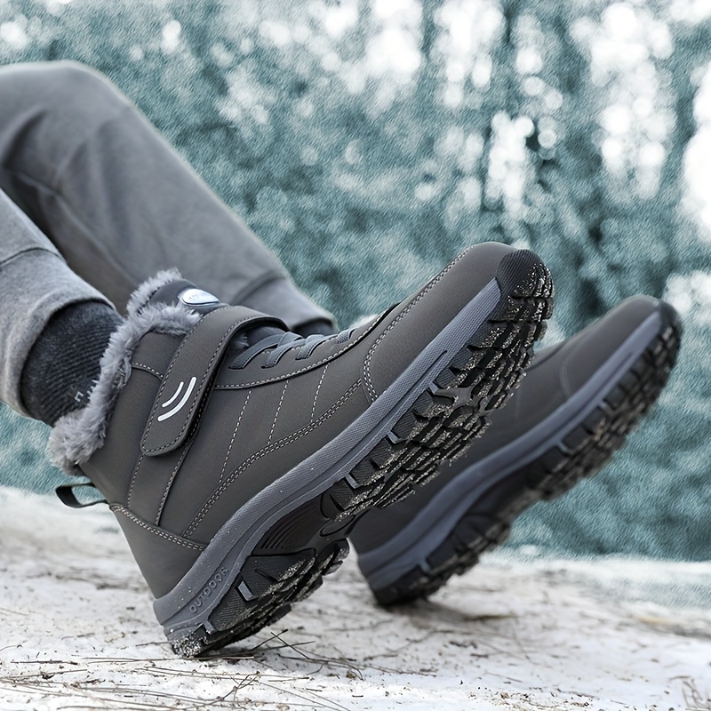 Men’s Waterproof Hiking Boots - SH 500 X-Warm