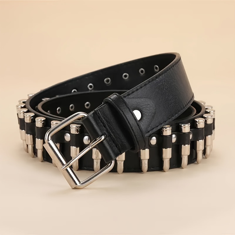 1pc Men Studded Detail Fashionable Harness Belt For Daily Life