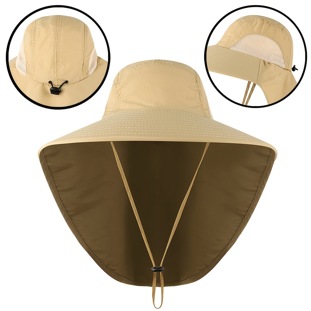 Bucket Hats Men Summer Beach Cap Breathable Casual Outdoor Windproof  Lightweight Durable Fishing Hat Sun Hat for Commuting Walking Summer Navy  Blue