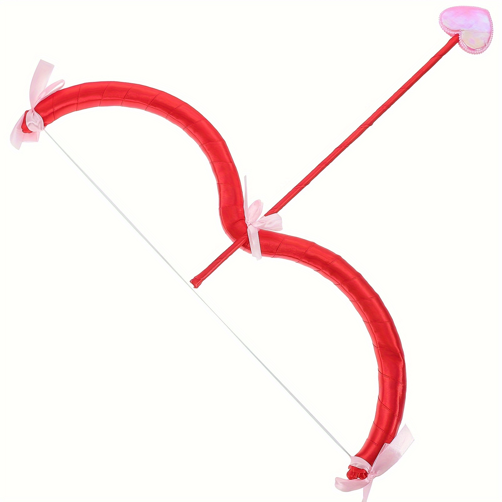 Cupido Conjunto Flecha Arco Rojo Halloween Día San Valentín - Temu
