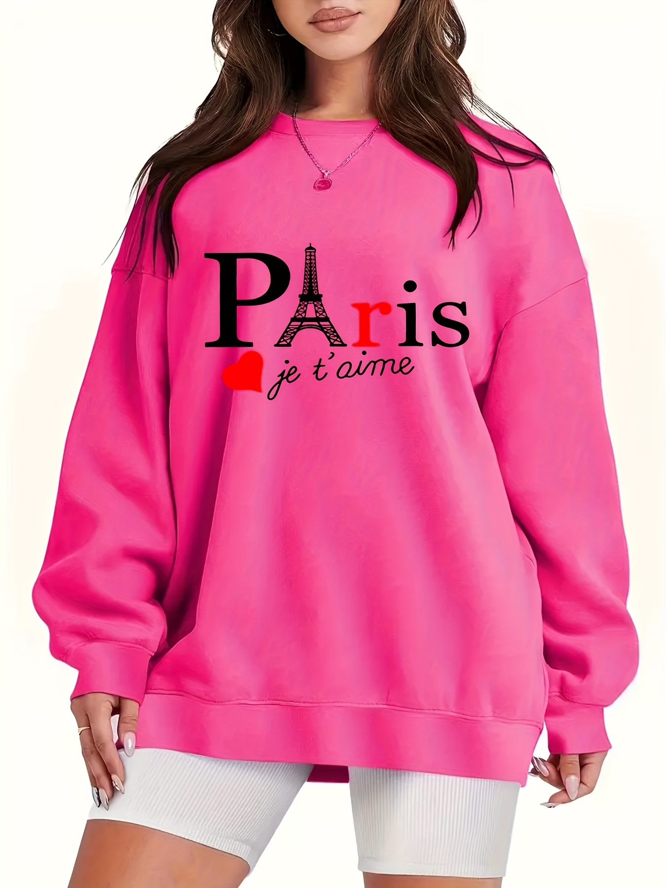 Women's 'Blessed Mama' Sweatshirt - Cute Leopard Print Long Sleeve Casual Shirt - View #3