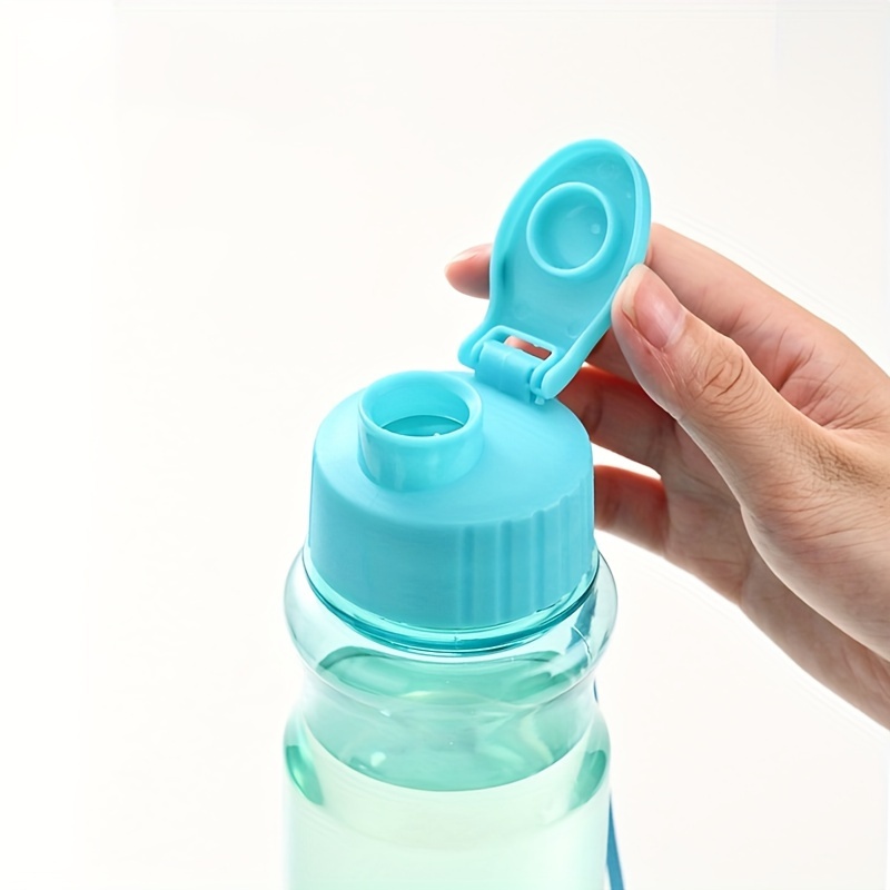 Transparent Portable Water Bottle, Plastic Lightweight Water Cup