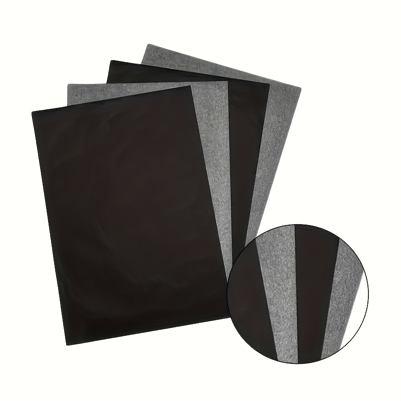 50 Sheets Carbon Paper Graphite Paper White Carbon Transfer (8.5 x