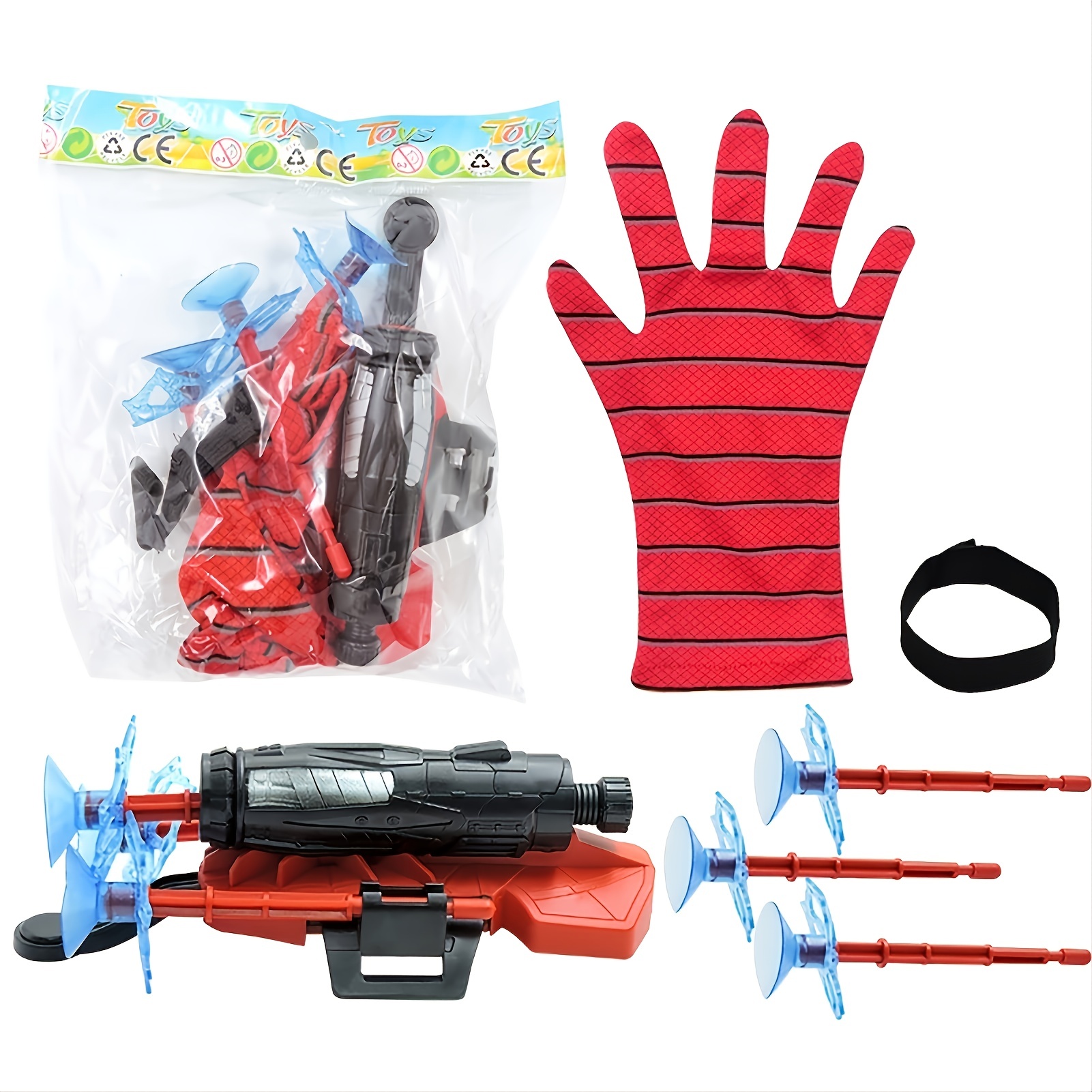 Spider Web Shooters Toy For Fans Hero Launcher Wrist Toy Set - Temu
