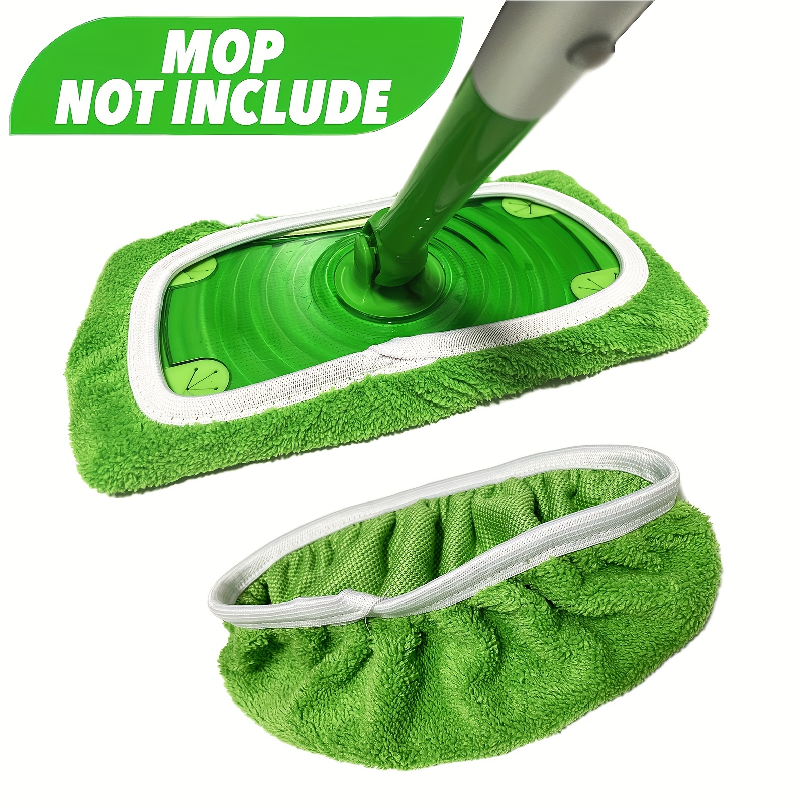 Reusable Mop Pad Washable Durable Microfiber Mop Cloth - Temu