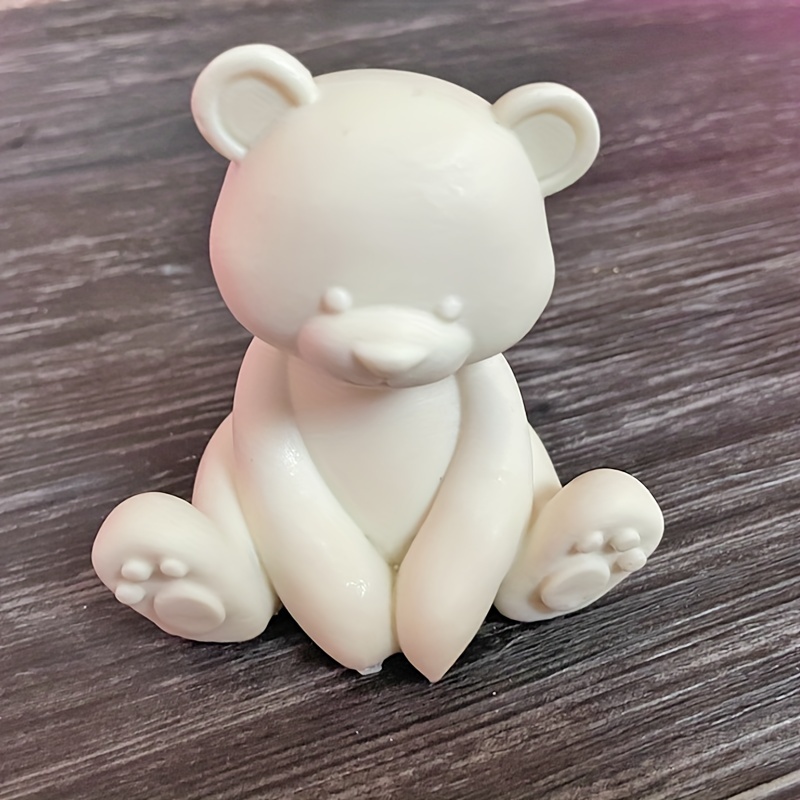 Bear silicone mold Fondant, Cake decorating tools, polymer clay