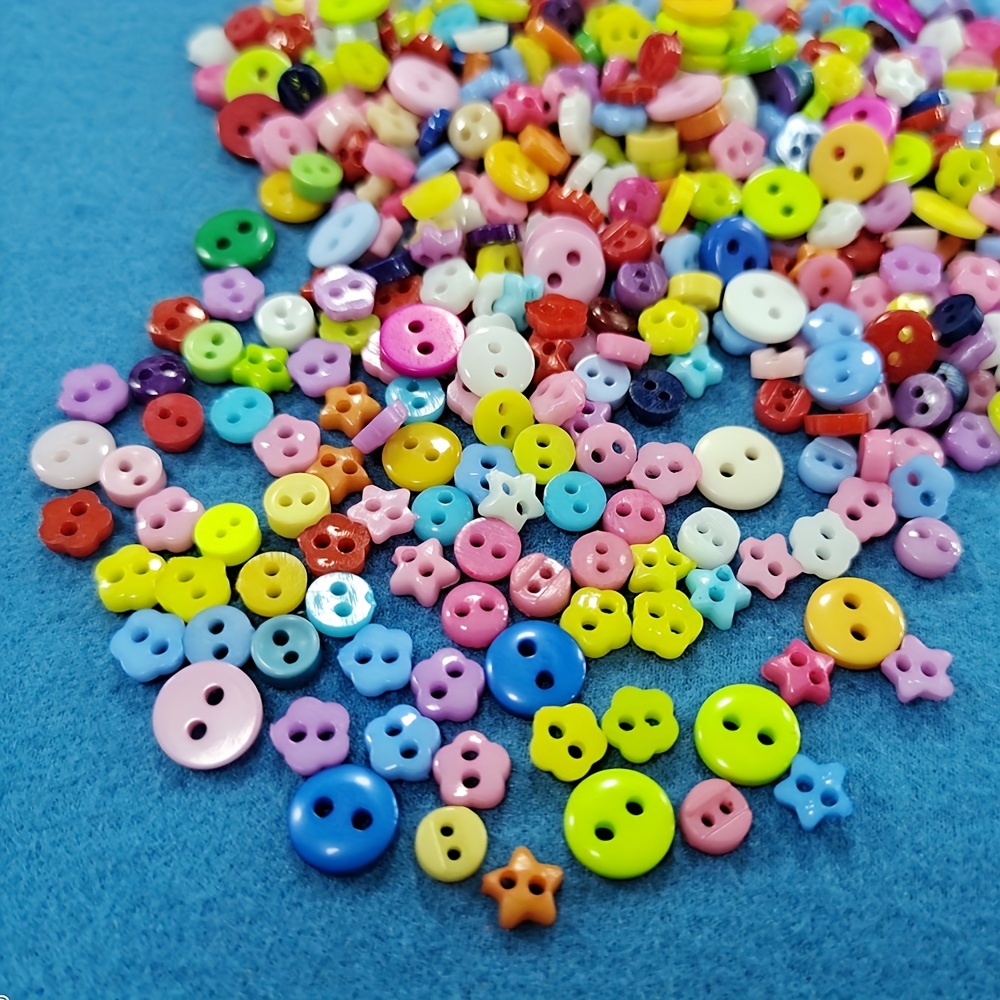 Mixed Mini Buttons Baby Clothing Sewing Supplies Doll - Temu