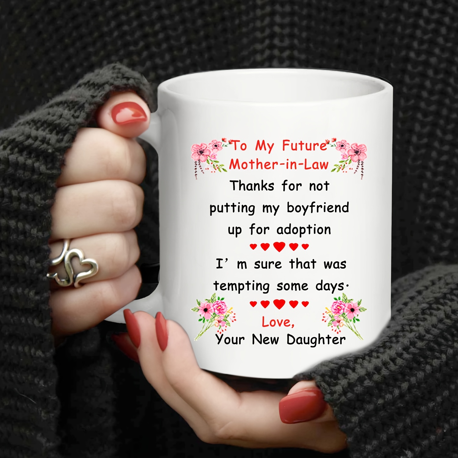 To my future mother in hot sale law mug