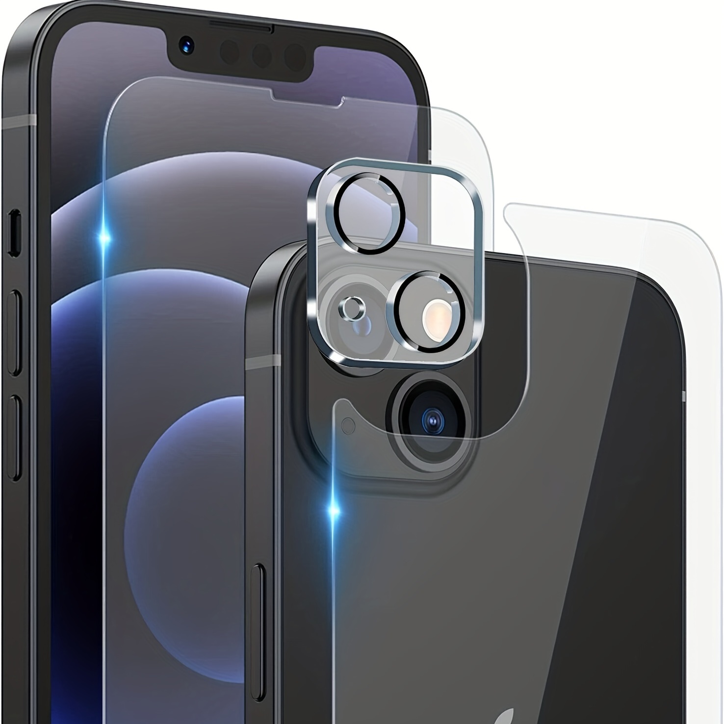 Película protectora en cristal templado para iPhone 12 Pro Max