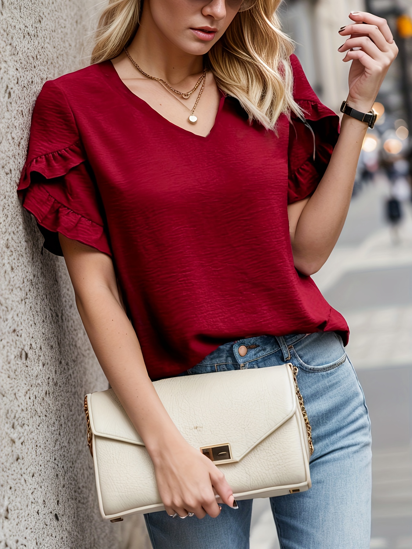 Women's Red Blouses & Tops - Shop Online Now