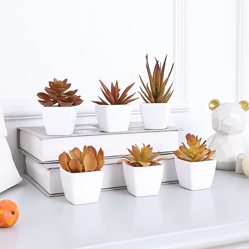 Mini Artificial Potted Plant, Scene Decor, Desktop Decor, Home ...