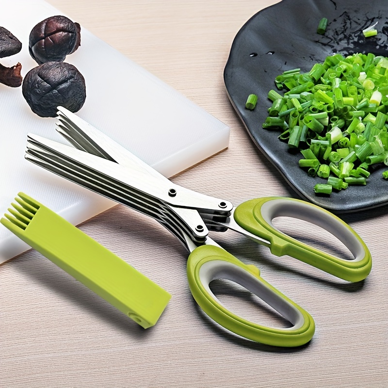 Stainless Steel Kitchen Scissors Multi Layer Kitchen - Temu