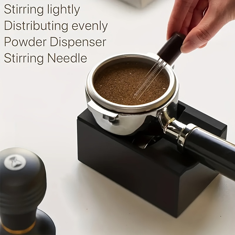 ❇️ Agitador de café expreso, aguja distribuidor de acero